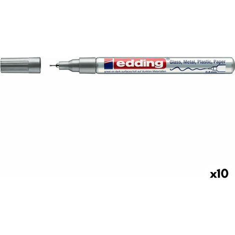 Edding 780 marcador permanente Punta fina Plata 1 pieza(s) (1/5)