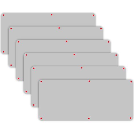 6 Protections anti-griffures, vinyle transparent flexible, pour canapé, fauteuil, table, meubles (1/5)