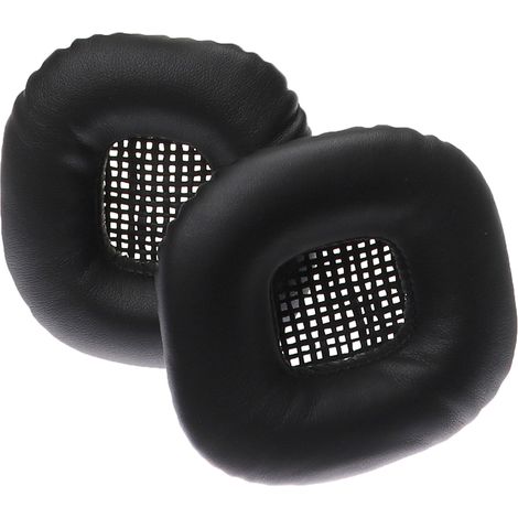vhbw Almohadillas oídos de repuesto compatible con Marshall Major II auriculares, cascos - negro (1/3)