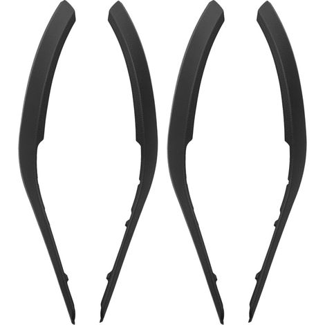 Etwa vier Innentürgriffabdeckungen für BMW X1 E84 2010-2016, schwarz. (1/3)