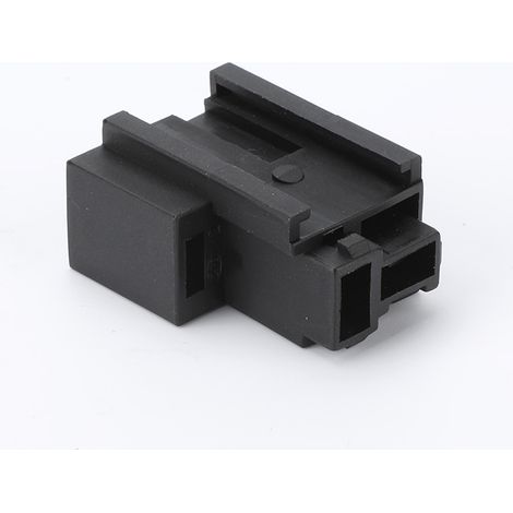 Kfz-Kabelbaumstecker, 2-polig, Hochstrom-Steckverbinder, Kabelbaumbuchse (1/4)