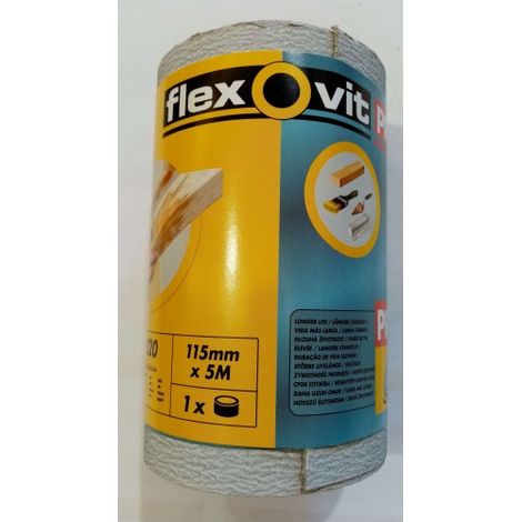 ROLLO LIJA PAPEL 115MMX5M GR.320 - SAINT GOBAIN