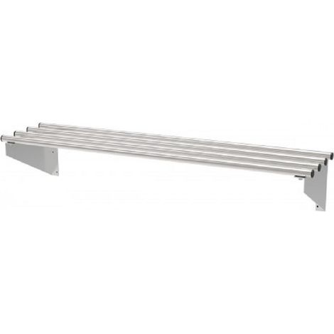 Etagère Murale Tubulaire Inox - Profondeur 300 - Combisteel