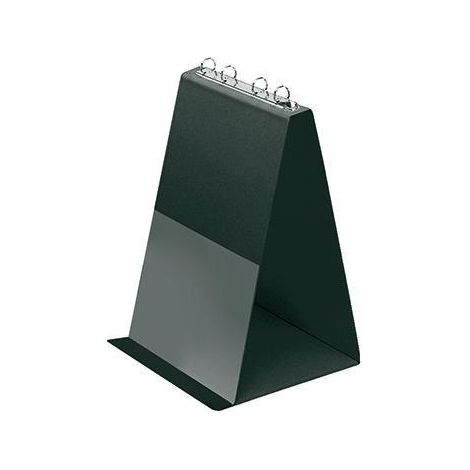 Veloflex Tischflipchart V4102080 DIN A4 hoch 4Ringe 10Hüllen schwarz (1/3)