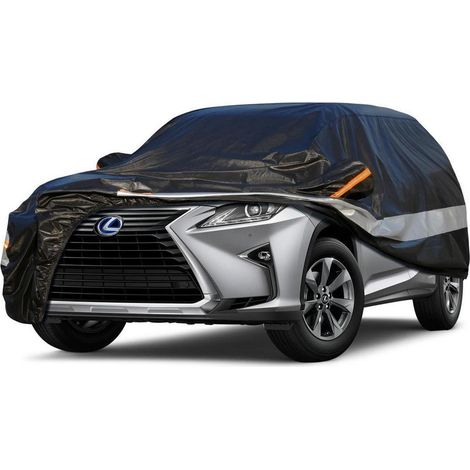 Autoabdeckung 10-lagig wasserdicht atmungsaktiv für Lexus RX (2016-2023) Schwarz (1/5)