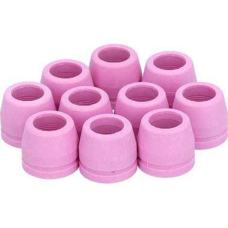 10 Pièces Buses en Céramique AG-60F pour Torche Plasma, Protection Durable Anti-Contact