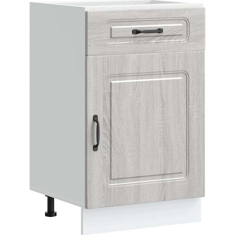 Maison Exclusive - Base da Cucina Kalmar Grigio Sonoma in Legno Multistrato