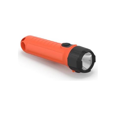 Energizer ATEX 2D linterna portátil naranja y negra potente