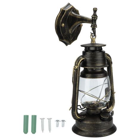 BUNTHAUS Lampe LED suspendue de Style Vintage rétro, luminaire décoratif d'intérieur, idéal pour un salon ou une maison, bronze (1/5)