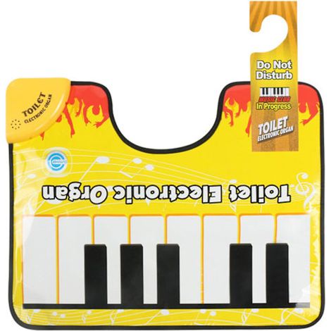 Tapis de toilette musical électronique à piles - Tapis de sol (1/5)
