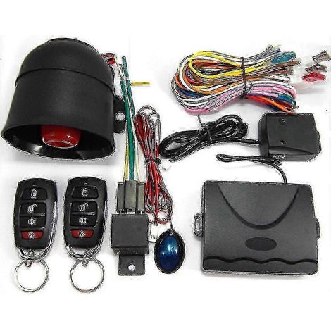 Compatible con sistemas de cierre centralizado con alarma antirrobo para automóviles de 25 a 26 pulgadas. (1/3)