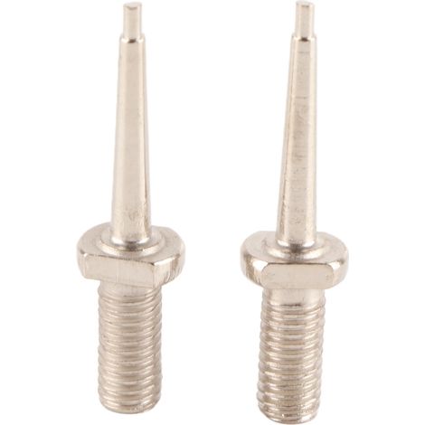 2 Pièces Aiguille pour Boucle d'Oreille en Acier Inoxydable, Pince Applicateur pour Marque Oreille de Bétail, Cochons, Moutons (1/5)