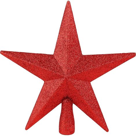 Arbre de Noël chapeau étoile rouge fin de décoration décorative (1/5)