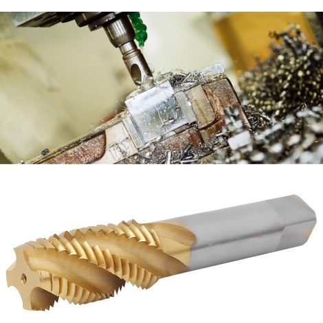 Taraud de filetage, M24, 120mm, spiralé, pour inox et cuivre (1/5)