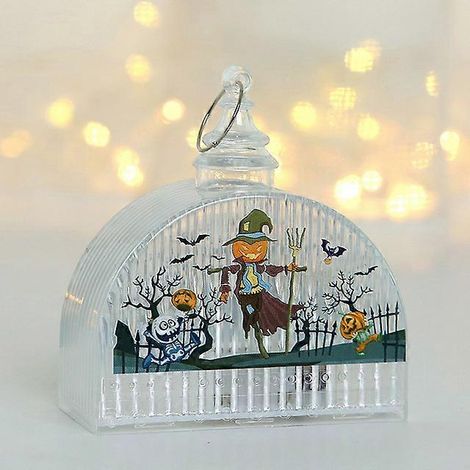 Lanterne citrouille d'Halloween pour enfants, décoration portable pour fête d'Halloween à la maison ou au bar, ornement lumineux, accessoires de fête, épouvantail