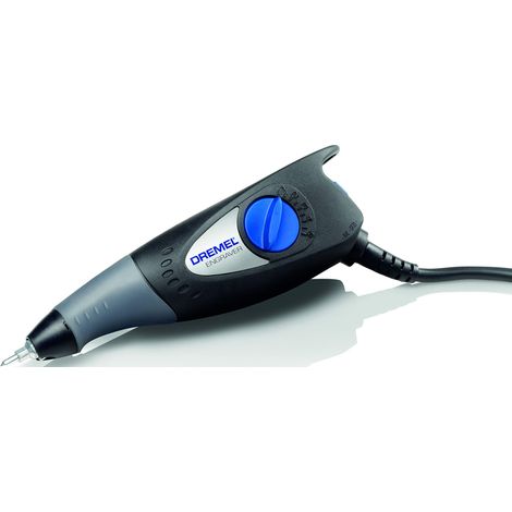 Dremel 290 - Engraver 35W, kit di utensili per incidere con 1 punta e 1 sagoma per incidere vetro, pelle, legno