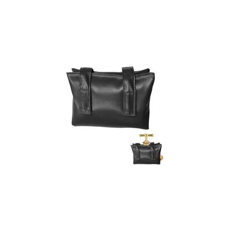 Couvercle Antigel pour Robinet Extérieur Noir Cuir,Housse de Protection Imperméable pour Robinet,Housse Isolante Extérieure Jardin Protection Contre Le Gel en Hiver Sac Vent Résistant