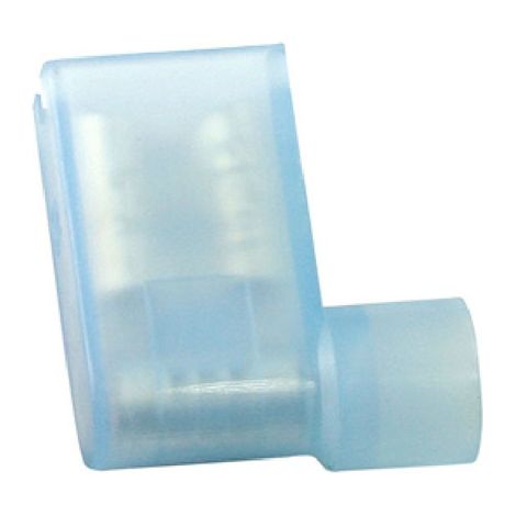 Cosse faston RS PRO, Isolé, Bleu (1/2)