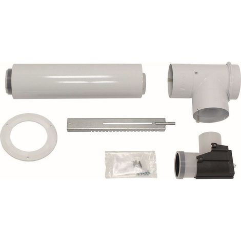 Vaillant Basis-Anschlussset Luft-/Abgasführung PP, 80/125mm, 303250 (1/2)