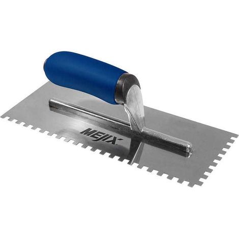 Platoir acier dentelé MEJIX 180250 - 280x115 mm U 7x7
