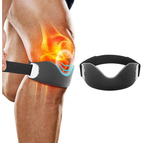 Benda rotulea in silicone, supporto per ginocchio unisex (1 pezzo), regolabile, ideale per lo sport (corsa, camminata, basket). (1/5)
