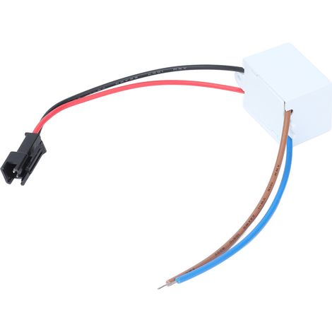 Alimentation LED 1x3W, courant constant 500mA, entrée AC 95-265V, sortie 2-4VDC, transformateur LED étanche isolé externe, boîtier compact. (1/5)