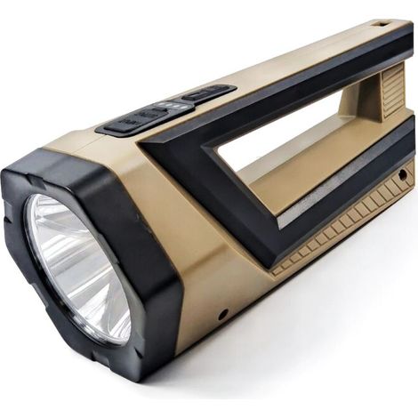 Lampe Torche LED Ultra Puissante, Lampe Torche Rechargeable Étanche (1/5)