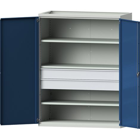 ANKE, Armoire pour charges lourdes JUMBO avec 3 tablettes, 2 (1/5)
