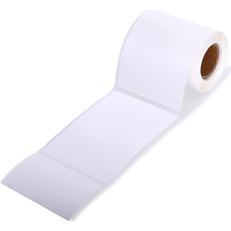 Selbstklebende weiße Thermoetikettenpapierrolle (1/5)