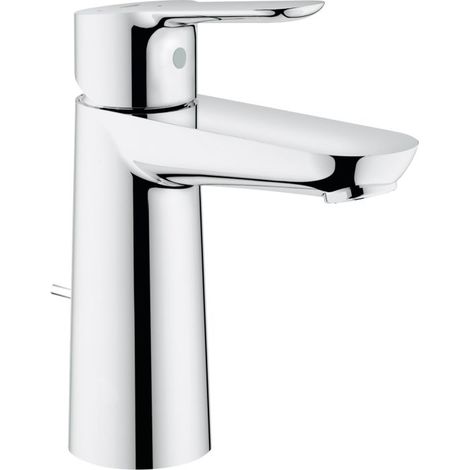 Grohe BauEdge - Waschtischarmatur mit Ablaufgarnitur, verchromt 23759000 (1/4)
