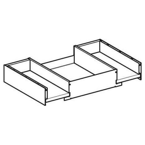 GE Obere Schublade für Unterschrank für Waschtisch B:90cm (1/2)