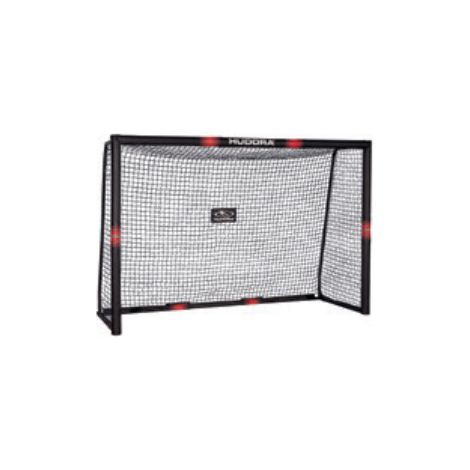 Hudora Pro Tect 180 Fußballtor Schwarz und Rot