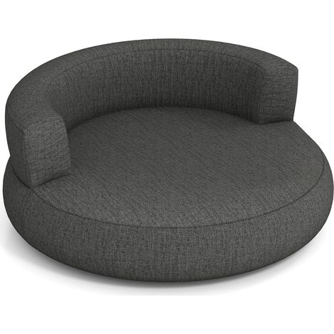 COSTWAY Canapé Gonflable, Pouf Poire Confortable, Fauteuil Lounge Gonflable avec Housse Amovible, Surface Spacieuse pour s'Allonger & Accoudoirs Larges, pour Salon, Bureau, Chambre (Gris) (1/2)