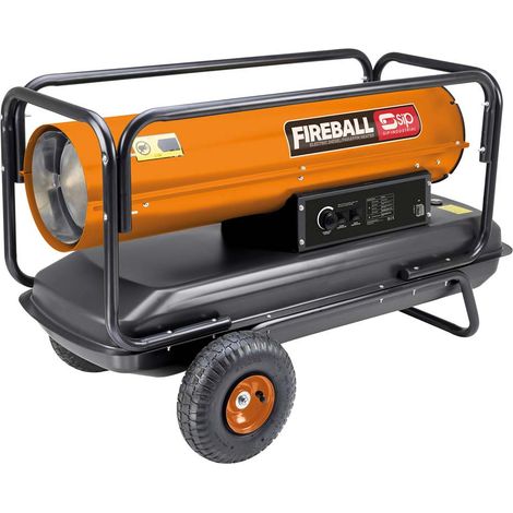 SIP FIREBALL XD215 Diesel/Paraffin Space Heater - L115 x W53 x H66 cm