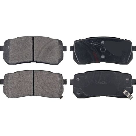 KIT PASTIGLIE FRENO POSTERIORI compatibile con HYUNDAI H-1 CARGO / TRAVEL (TQ) / PASTIGLIE FRENANTI AUTO OEM 37619, / SOSTITUZIONE DIRETTA / BASSA POLVERE / SILENZIOSO