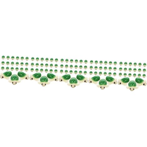 100pièces Figurines Tortues Miniatures De Décorations Adorables pour Bureau Et Paysages Miniatures Accessoires De Décoration Intérieure Et Extérieure (1/5)