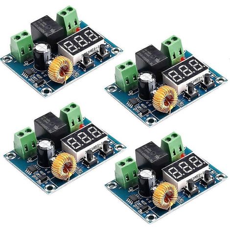 Module de coupure basse tension XH-M609, protecteur de batterie numérique 12 V-36 V CC avec affichage LED et tension réglable (1/4)