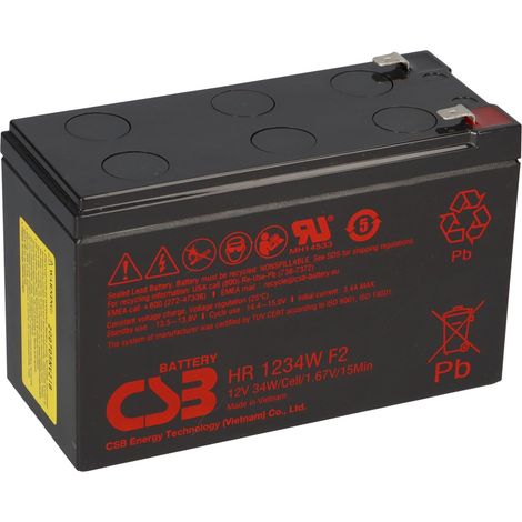 CSB-SCD24 kompatibler Akkusatz geeignet für APC RBC24 Plug & Play (1/5)
