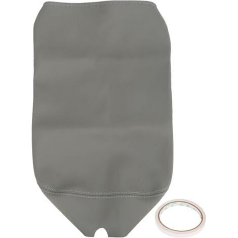 Housse d'accoudoir de Console en cuir PU, Surface lisse, protecteur de Console centrale gris de remplacement pour Dodge Ram 20022008