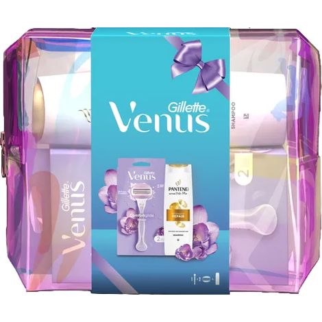 Rasoir Gillette Venus ComfortGlide + Shampooing Pantene Réparation et Protection 250 ml (8700216617581)