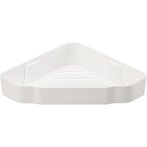 Organisateur d'angle de douche, en plastique, grande capacité, étagère multifonctionnelle pour le rangement de la salle de bain (1/5)