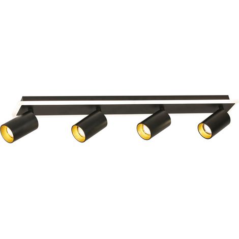 Faro a LED Parma nero prestige LP-0612/4C BK (1/5)