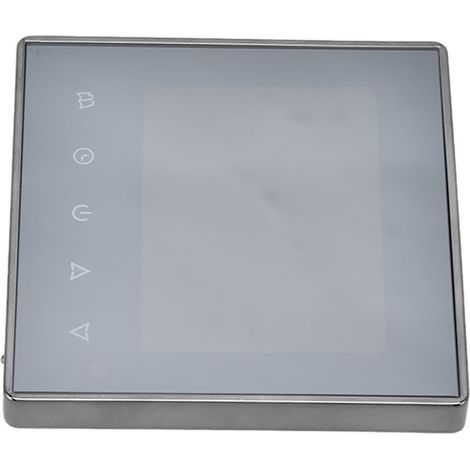 Intelligenter Multifunktions-Thermostat, programmierbar für Klimaanlage, Warmwasserbereitung und Fußbodenheizung, 220 V AC, Grau (1/5)