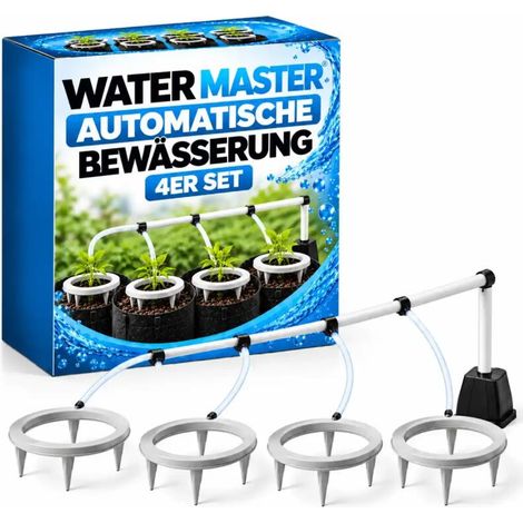 Water Master goutte à goutte irrigazione 4er kit - automatique irrigazione (1/5)