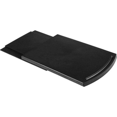 Café Plateau Tapis à glissière coulissant de Kitchen Caddy, sous le meuble Appareil à glaçons Grille glissante de rangement pour comptoir - 30 cm Tablette coulissante de base sans BPA Premium (Gris) (1/5)