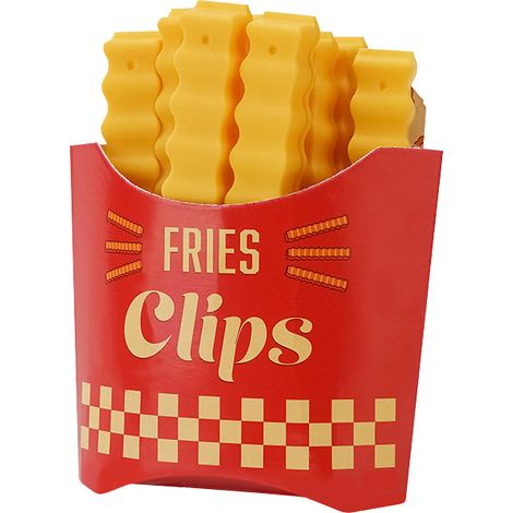 Clip di chiusura per prodotti a base di patate, magnete da frigorifero, clip di chiusura per snack, piccola clip per alimenti, sacchetto di plastica, striscia di chiusura per condimenti - 14167
