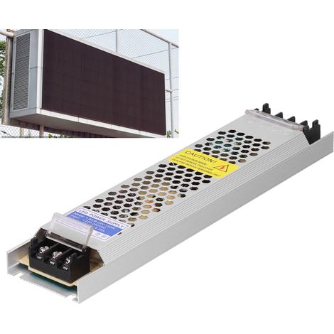 Alimentation à découpage pour bande LED ultra-mince 12 V/24 V 150 W, caisson lumineux publicitaire en cascade WCB-24V-150W (1/5)