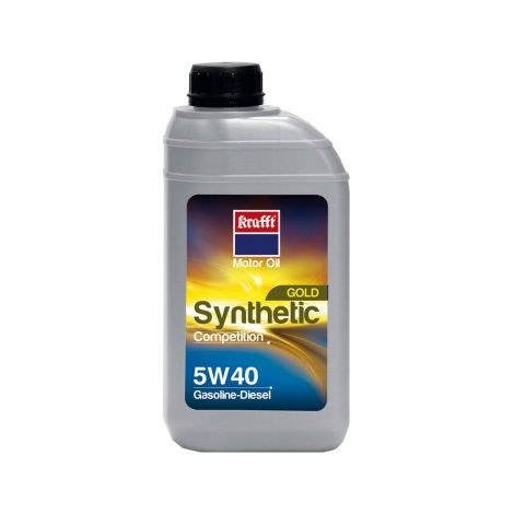 ACEITE SYNTHETIC GOLD COMPETITION SAE 5W40 1L - KRAFFT