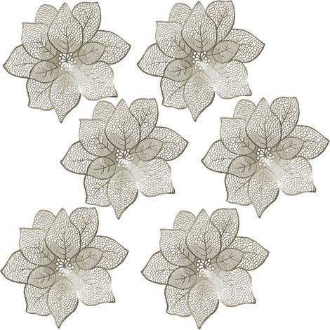 Lot de 6 sets de table motif fleur (1/2)