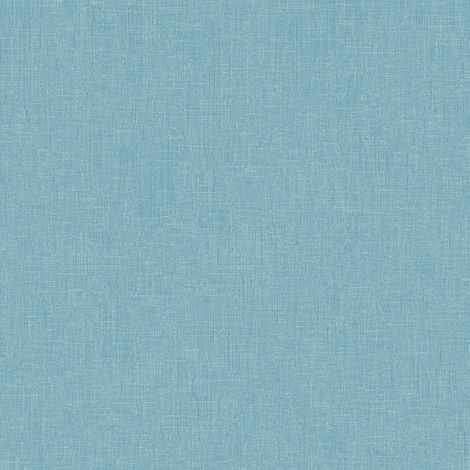 Papier peint intissé uni bleu pour chambre Tapisserie intissée bleue clair pour salon Papiers peints intissés idéal pour chambre d'adulte (1/4)
